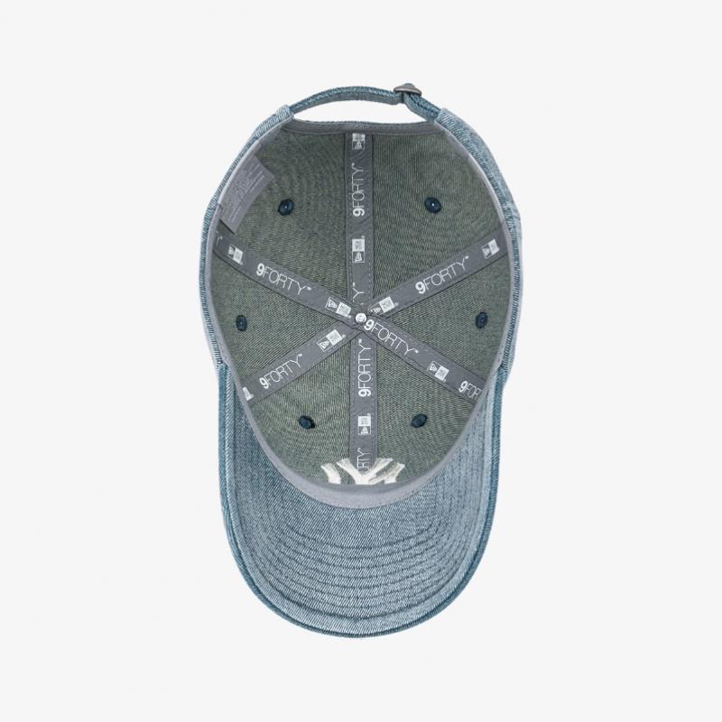 New Era Mlb New York Yankees Unstrukturierte Denim Baseballkappe Hellblau 14881501