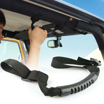Roll Bar Grab Handles Grip Wide Handle For Wrangler Jk Jku Tj Unlimited Black