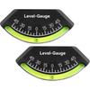 2-Pack Level Gauge For Rv, Rv Level Bubble, Camper Level Gauge, Rv Levels, Rv Level Bubble, Camper Level, Car Inclinometer Gauge, Level Gauge For Rv,