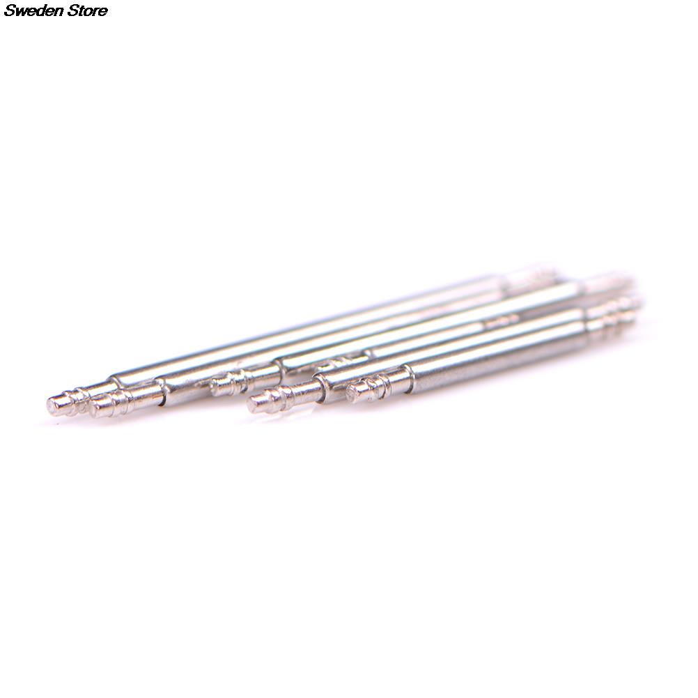 10Pcs/lot 8mm 12mm 16mm 18mm 20mm 22mm Stainless Steel Watch Band Spring Bars Strap Link Pins Repair Watchmaker Tools