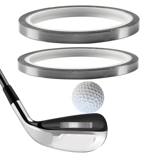 Golf Weighted Lead Tape 1/4''x 197'' / 3/8''x 197'' Adhesive Lead Tape Add Swing Weight Golfing Accessories for Golf Clubs Pickleball Paddle Tennis