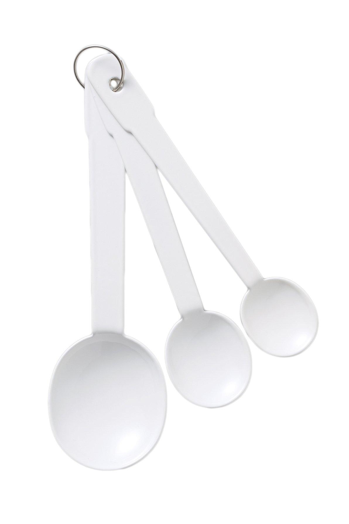 

Набор из 3 мерных ложек Takakuwa Metal Enamel Tablelers Blanc Series
