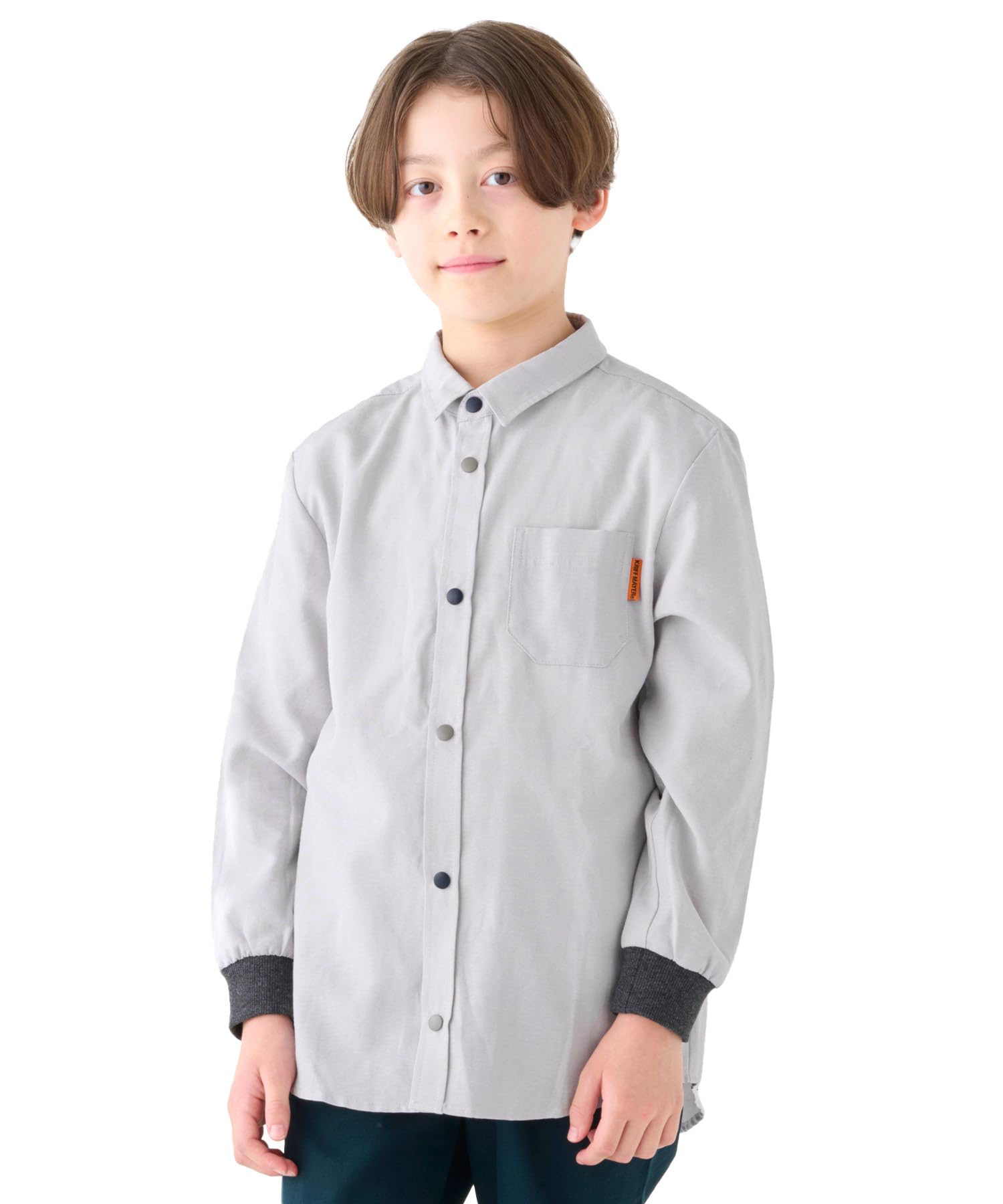 

Счастливая футболка Детская Юниорская 150 Серая [Клифф Майер] серый