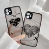 World Map Travel Airplane Phone Case For Iphone 16 15 13 14 11 12 Pro Max 7 8 Plus SE2 X XR XS Back Shockproof Cover Shells