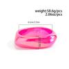 Modisches Unregelmäßiges Geometrisches Buntes Transparentes Harz Armreif Armband Hand Schmuck