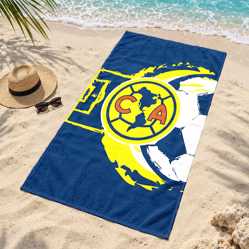 Club America Microfiber Beach Towel Quick Dry Sand Free Lightweight Beach Towels for Travel Swimming Camping
