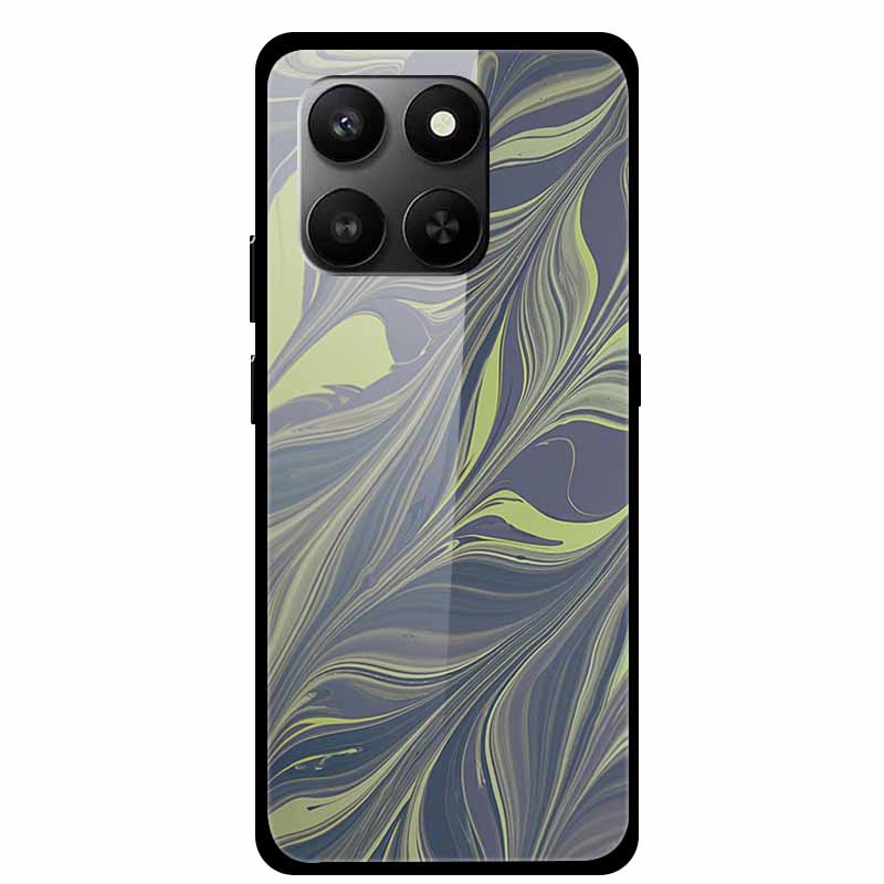 Glass Back Cover For Honor 200 Pro 5G Case Marble Hard Tempered Glass Case For Honor play 10T 400 Smart 5G Case 6.77" Shell Para