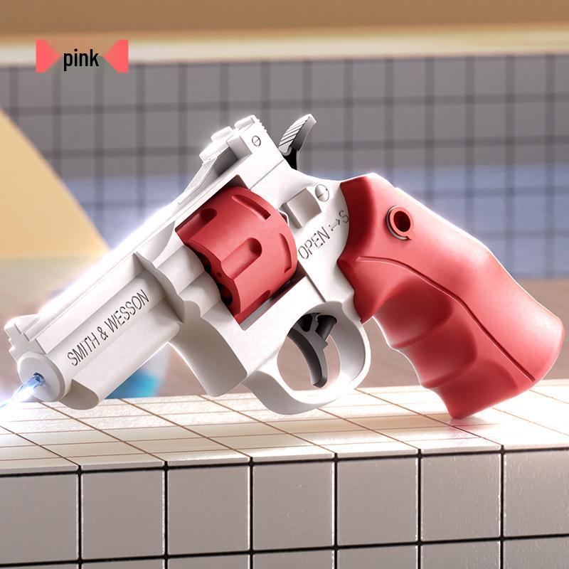Kids' Revolver Water Gun - Simulated Continuous Spray for Water Fights