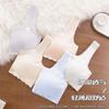 Thin development girls' underwear women's ice silk seamless junior high school and high school students sports shock-proof vest three-stage bra