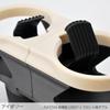 Shimashima Fab FIAT500 Drink Holder Early Model Front (2007~) Double/Ivory DH500PFW-IV