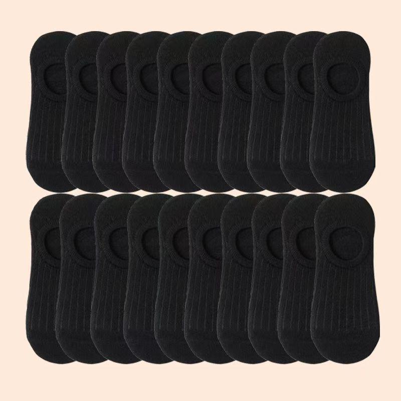 Unisex Mid-Tube Sports Socks - Black, White, Gray, Soft Cotton, Simple Design