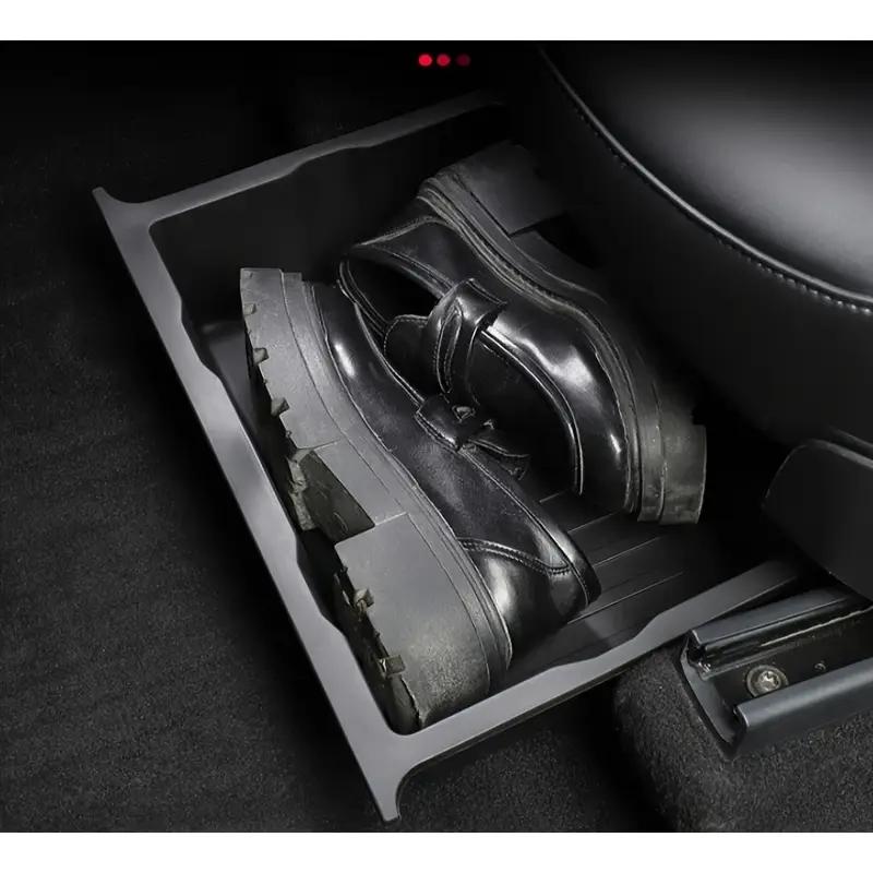 Under Seat Storage Box Case Car Seat Organizer Vehicle Underseat Drawer HolderCar Storage Box Case