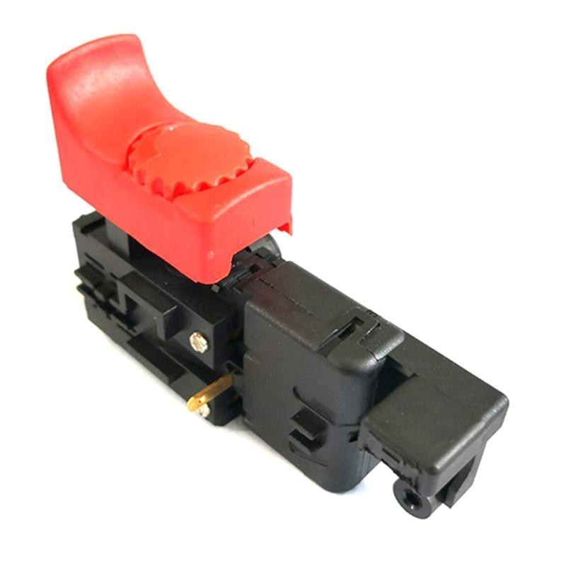 652F Adjustable Electric Drill Switchfor Gsb13 RE Power Tool Accessoires Red and Black Color Portable Durable