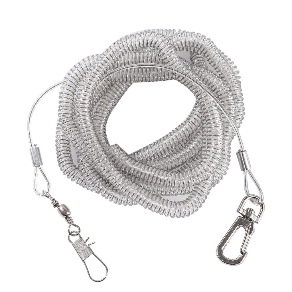 1Pc Parrot Starling Pet Bird Leash Kit Anti-bite Flying Training Rope for Bird Pet Cockatiel Stretch Length 3M/6M/10M/15M/20M