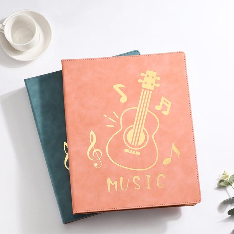 Paper Document Storage Folder Music Sheet File Holder Home School Office Supplies Piano Score Folder A4 Size 40 Pockets