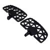 Front Rider Floorboards Footboards Aluminum Alloy 360 Degree Rotating Motorcycle Foot Pegs Footrests Replacement for