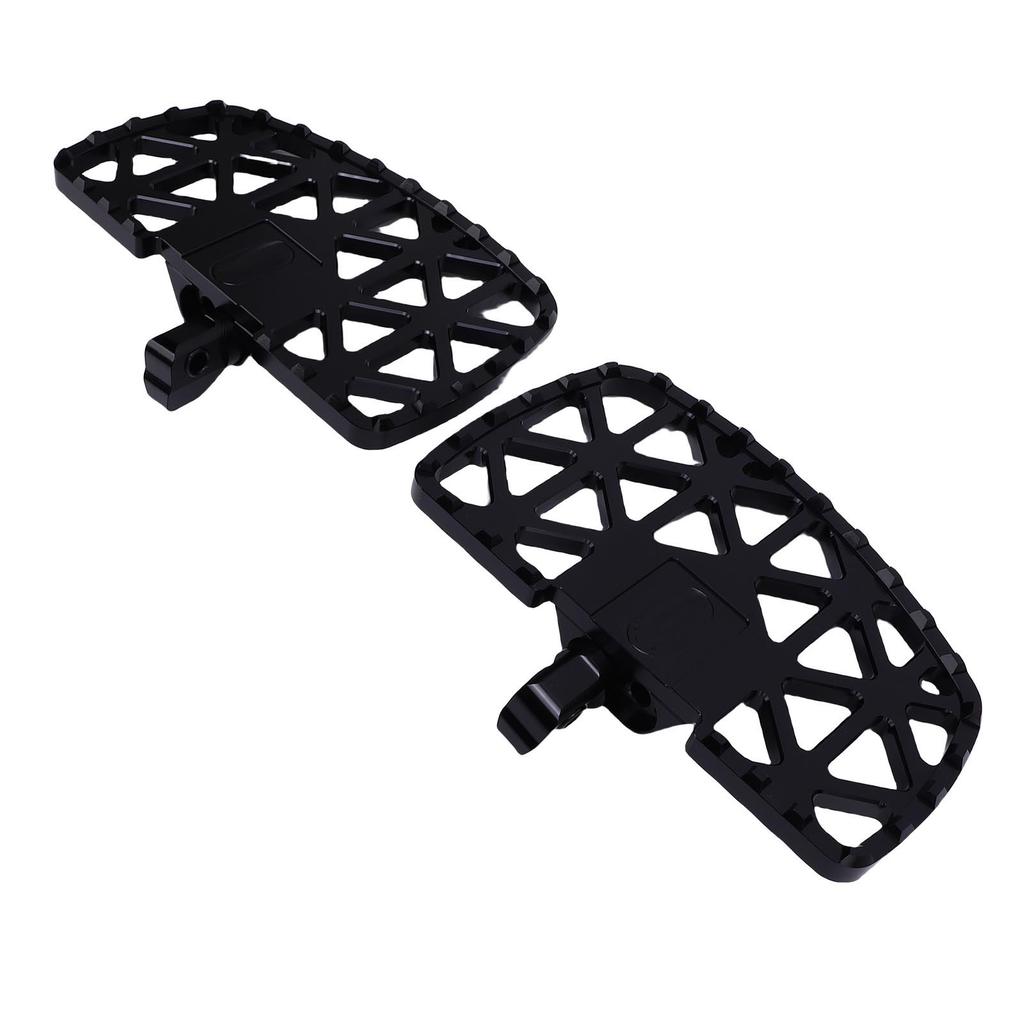 Front Rider Floorboards Footboards Aluminum Alloy 360 Degree Rotating Motorcycle Foot Pegs Footrests Replacement for