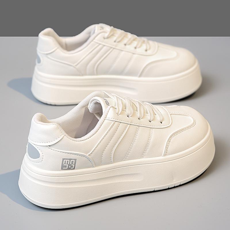 Fashion Retro Woman Shoes All-Match Clogs Platform Casual Female Sneakers Wedge Basket 2024 Creepers Small Sports New Summer Leisure