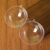 Hanging Christmas Tree Ball Fillable Christmas Tree Decoration Party Supplies Transparent Balls