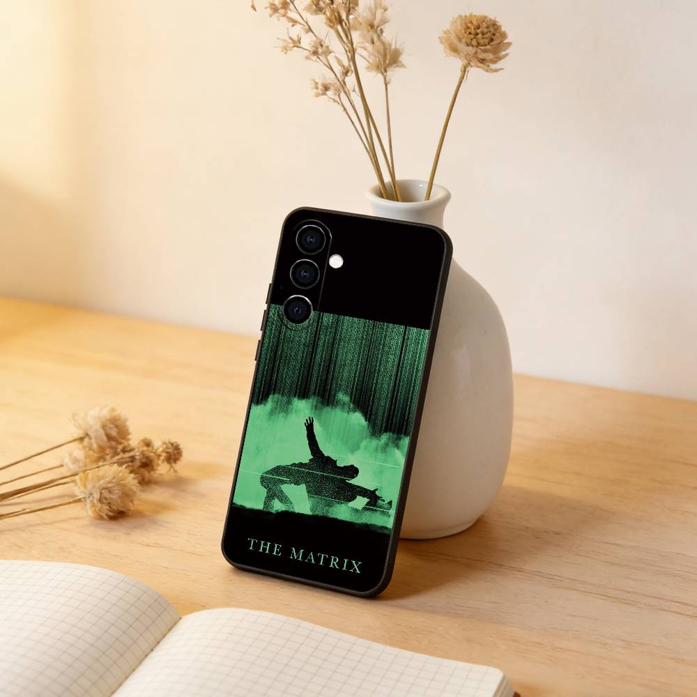 

T-The M-Matrix Phone Case For Samsung Galaxy A73,A72,A71,A70,A53,A52,A51,Soft Silicone Black Cover Samsung a42 5g