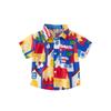 Children's Clothing Animal Summer Beachwear Lapel Polo Shirt