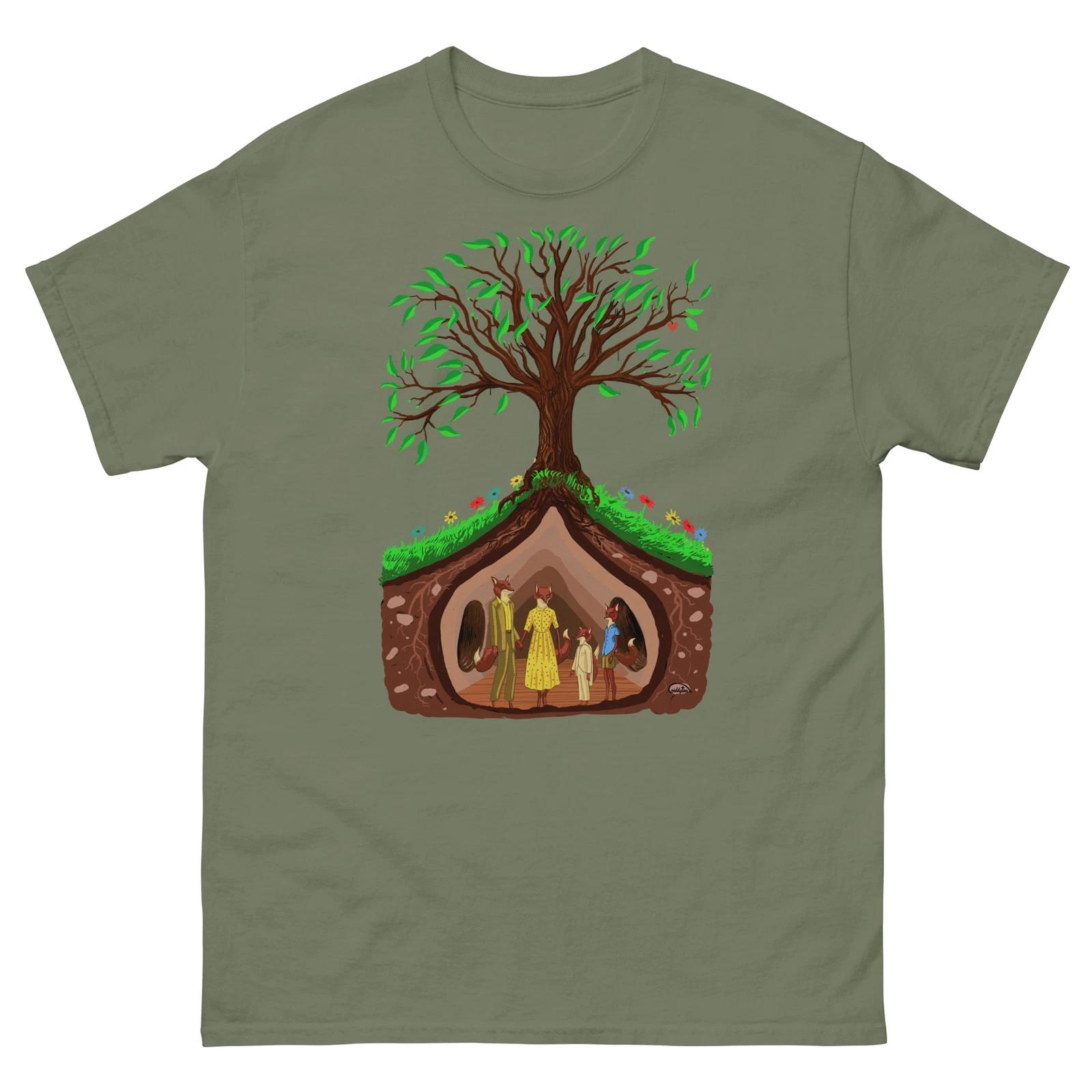Fantastic Mr. Fox Inspired T Shirt Artwork, Wes Anderson 4XL