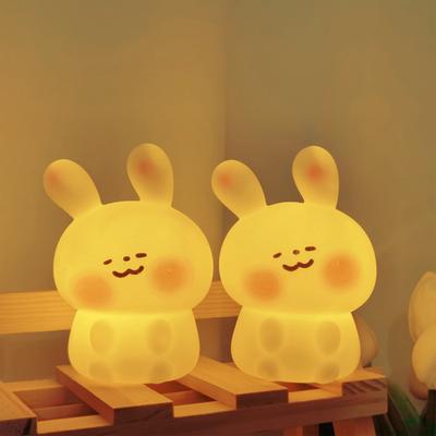 Easter Gifts Cute Bunny Lamp Rabbit Festival Light Ornament Lovely Bunny Lamp Desk Decorations Cartoon Animal Sleeping Light