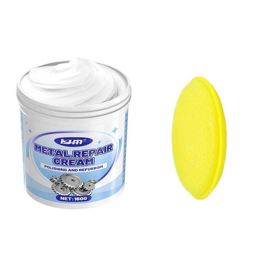 

Набор для полировки металла - Быстрое и эффективное средство для восстановления блеска, Подходит для хрома, нержавеющей стали и окрашенных металлов - Включает