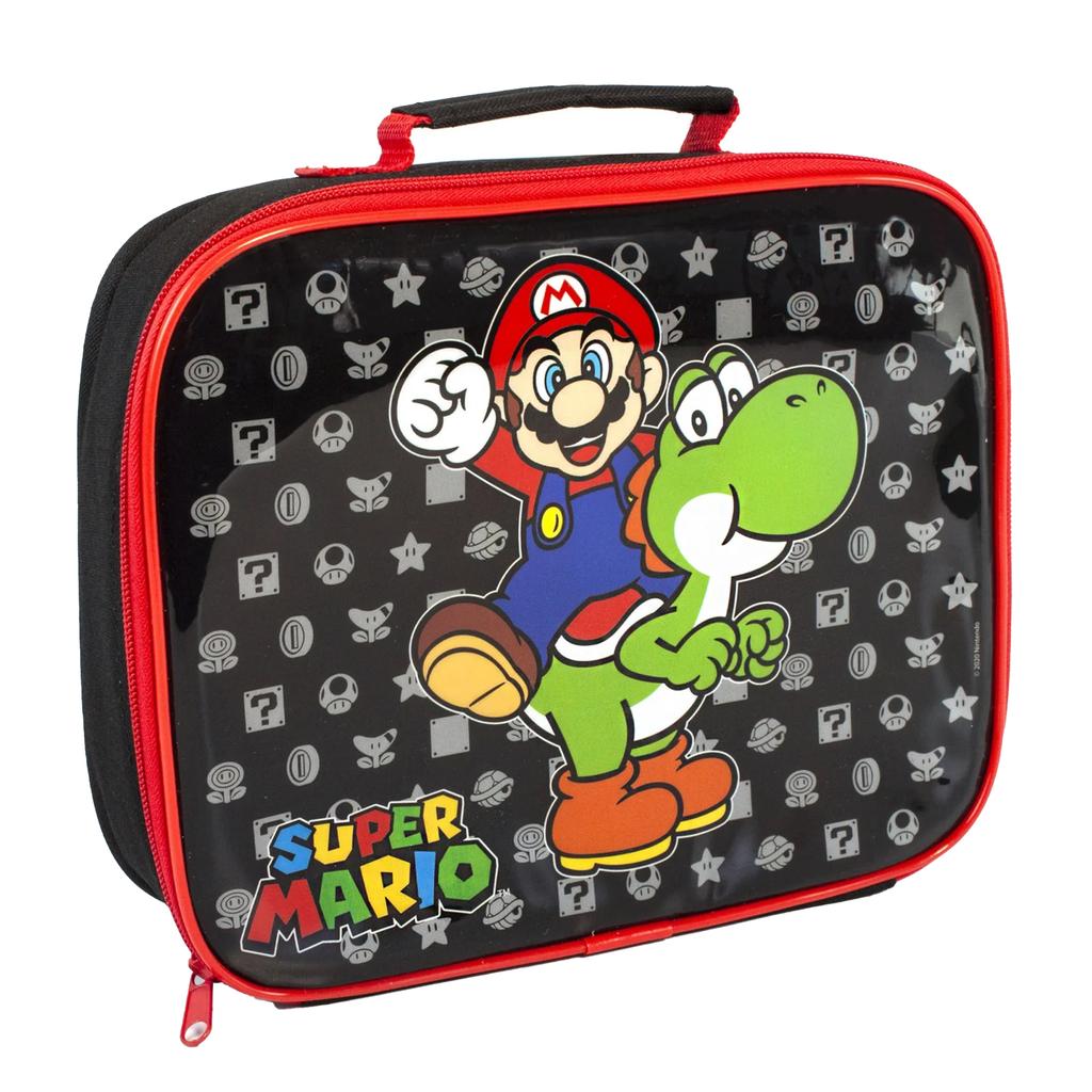 Super Mario Yoshi Lunch Bag Set (Pack of 3)