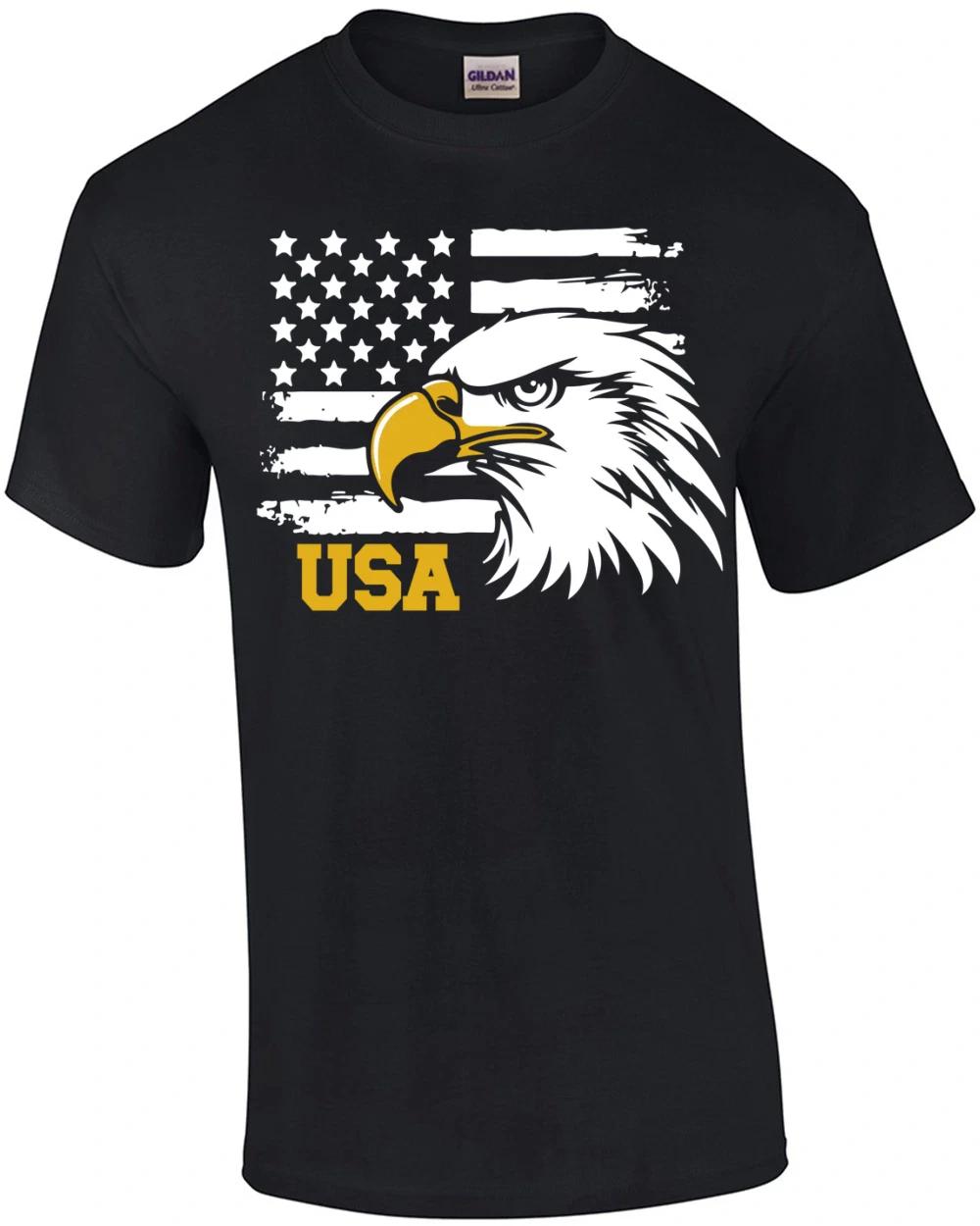 USA Patriotic Eagle T-Shirt M