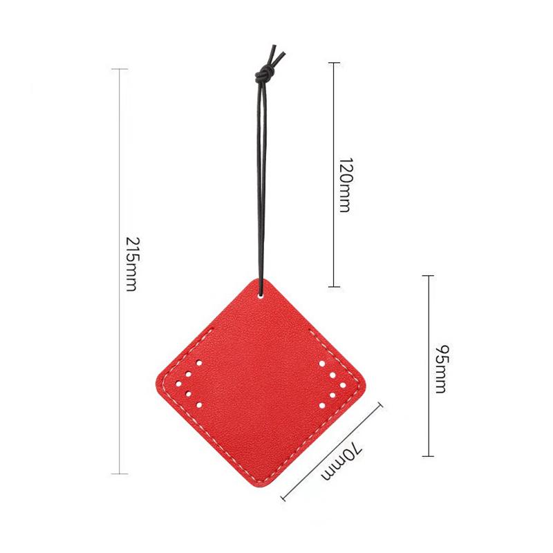 Car Aromatherapy Pendant Air Freshener Suede Decorative Hanging For Porsche Cayenne Panamera Macan 911 718 Taycan Boxster 918 EL7