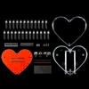 Kit di Saldatura LED RGB a Forma di Cuore Fai da Te per Studenti e Principianti per San Valentino e la Festa della Mamma Regali Fatti a Mano