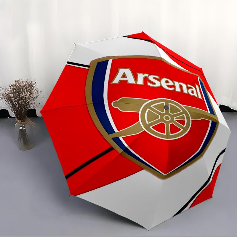 1pc A-Arsenal12 Umbrella, Sun Protection, And UV Shielding. It Has Eight Sturdy Ribs for Outdoor Use And Perfect As a Holiday Gift