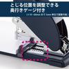 Kokuyo (KOKUYO) Stapler Large Tabletop Strong Stapler, 100 Sheets, Latchkiss, 100 SL-M210