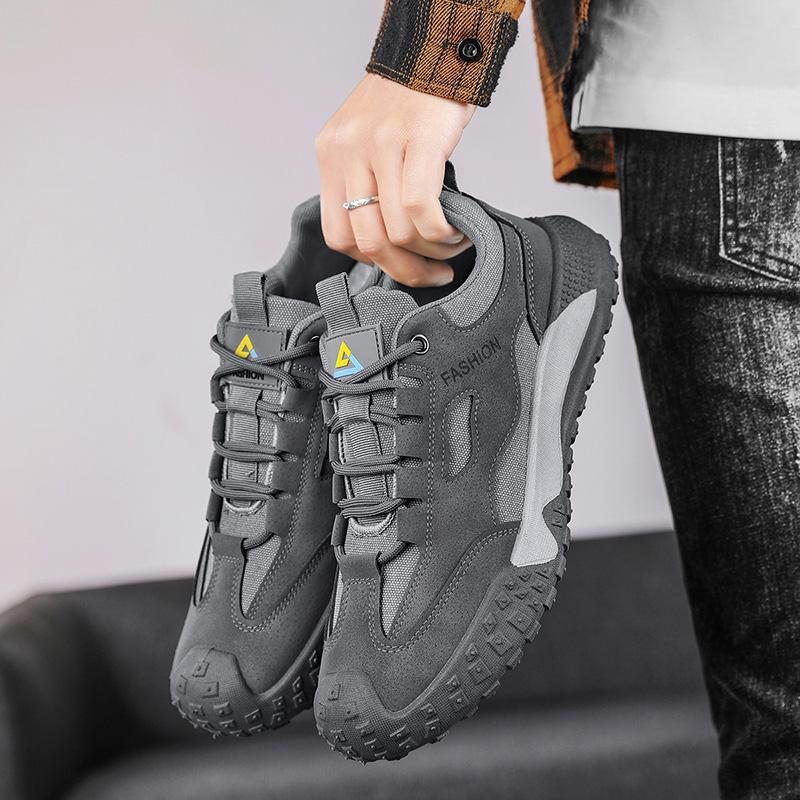 New Casual Sports Men's Work Shoes Lightweight Breathable Non-slip Spring and Summer Comfortable Student Walking Loafers