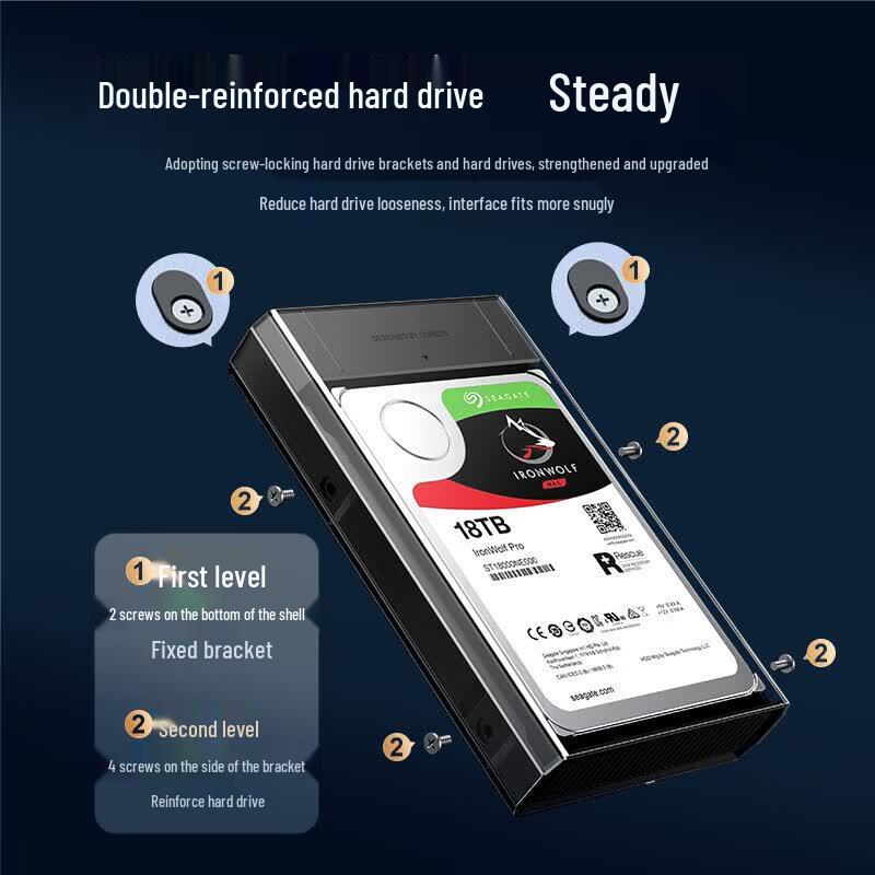 Ugreen Type-C/USB3.2 External SSD Enclosure