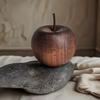 Wooden Aromatherapy Diffuser Wood Christmas Fruit Shape Ornament Decorative Essential Oil