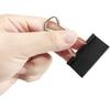 DSTELIN Large Binder Clips 1.6-Inch (24 Pack), Big Paper Clamps Clips for Office Supplies, 1.6-Inch/41mm Width, 0.7-Inch/18mm Capacity, Black