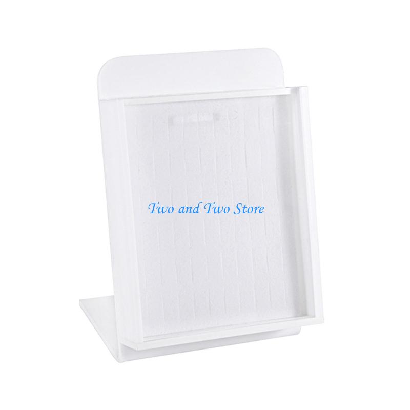 HX6F Acrylic Display Tray Storage Container For Body Jewelry Accessories Collection