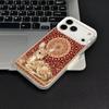 Persian Carpet Deer Phone Case Case for iPhone17 16 15 14 13 12 11 Pro/ Max/Plus Shock-proof Rear Cover Anti-fingerprint