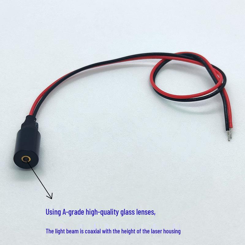 6x9mm 650nm 1mW Red Laser Dot Point Glass Lens Module