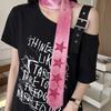 Casual Y2K Star Tie Fashionable Y2K Retro Pentagram Tie Sweet Hand Tied Multi-Functional Belt Necktie Suit Accessories