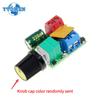 Mini PWM Motor DC Motor Drehzahlreglermodul 3-35V 5A Max 90W Drehzahlregelung Einstellbarer Potentiometer-Schalter LED-Dimmer