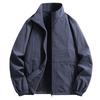 Men's Summer Light And Solid Color Outdoor Loose Large-sized Sun-protective Clothing, Waterproof Windbreaker Jacket
