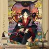 Hozukis Coolheadedness Colorful Tapestry Wall Hanging Home Decoration Hippie Bohemian Decoration Divination Wall Art Decor