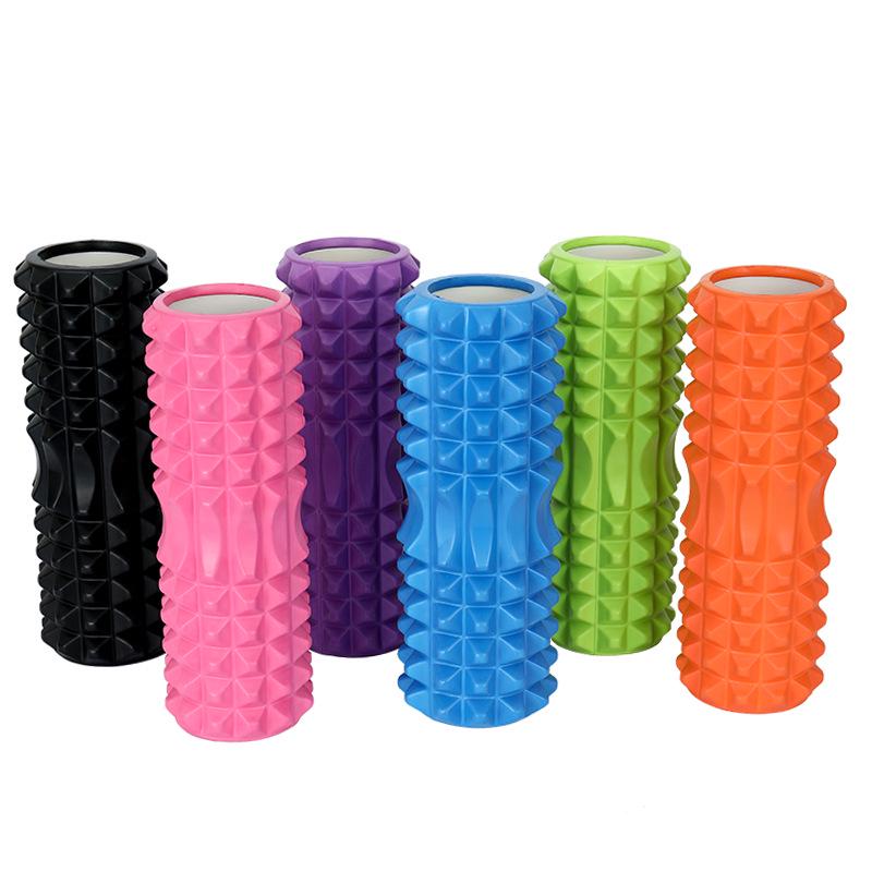 Cross-EVA Crescent Yoga Foam Roller for Muscle Relaxation