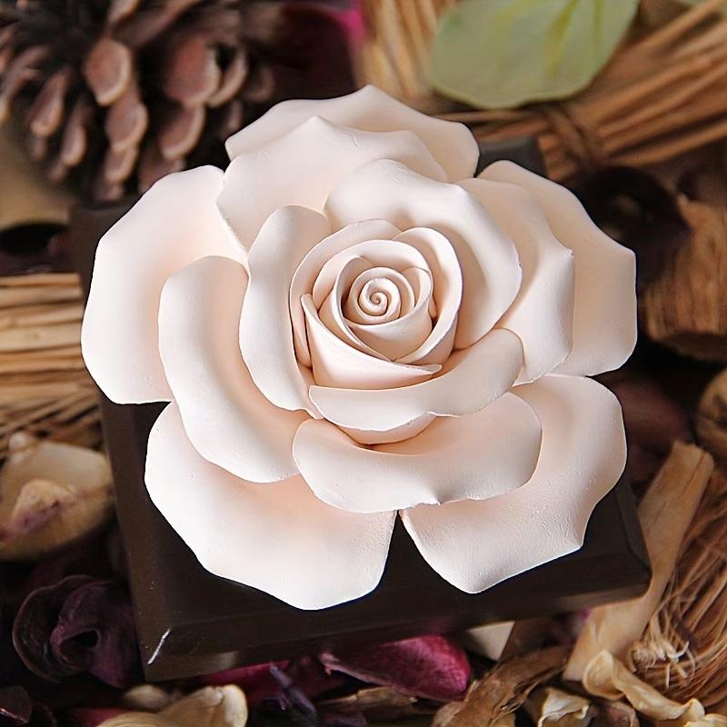 Ceramic Flower Scent Diffuser Home Decor Elegant Aromatherapy for Bedroom Living Room Wedding Centerpiece Ornament