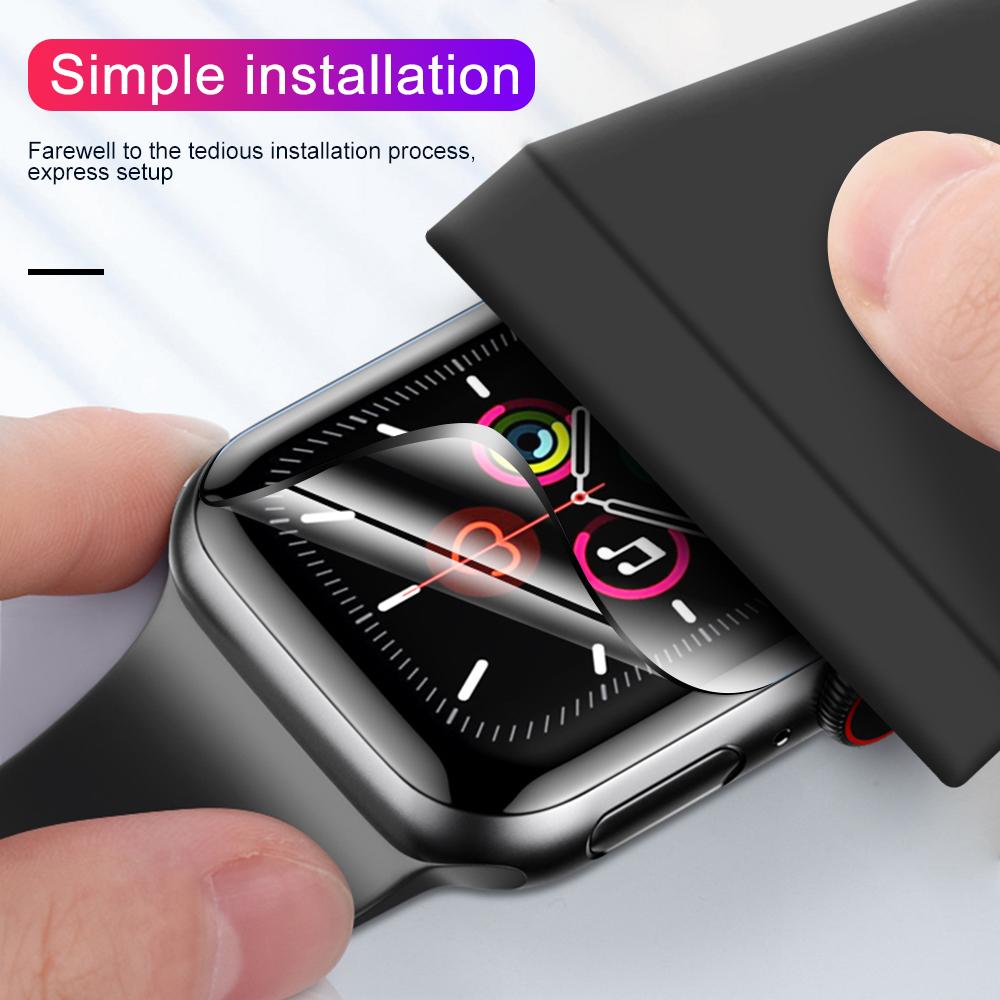5PCS Screen Protector for Apple Watch Ultra 4 3 2 49 40 41MM 42MM 44MM 45MM 38MM Soft Film for iWatch Series 12 11 10 9 8 7 6 SE 7