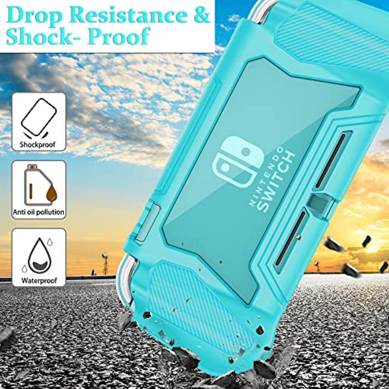 Protective Case for Nintendo Switch Lite, TPU Shock-Absorption and Anti-Scratch for Nintendo Switch Lite