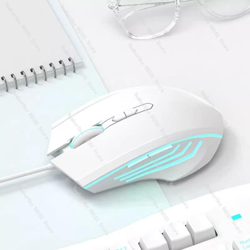 Wired Gaming Mouse for Laptops and Desktop Computers,Ergonomic Design with Precise Control for Office Work,Study,Games Daily Use